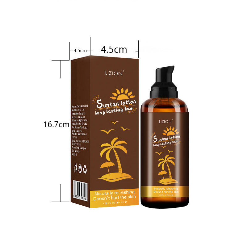 Black Lotion Tanning Fitness Bodybuilding Bronze Skin Color Tanning Cream Black Oil